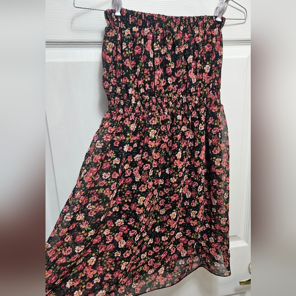 Katie floral strapless sundress